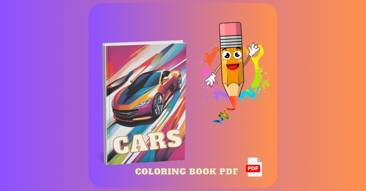 Cars Coloring Book PDF offers the perfect blend of relaxation and mental exercise, making it an ideal activity for both kids and adults.