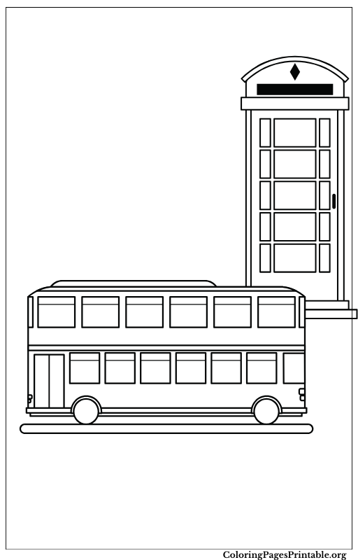 Double-decker bus from a side angle with intricate details.