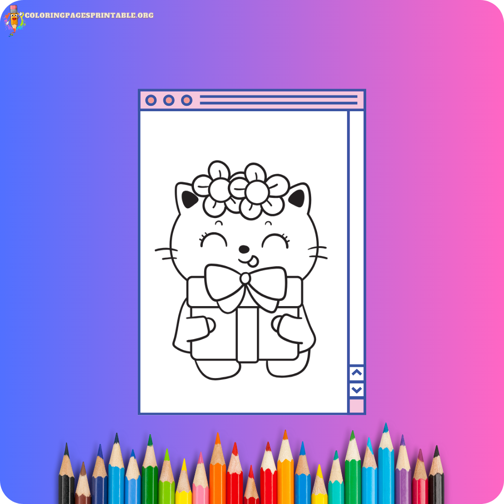 Charming coloring pages for girls with themes like princesses and cute animals.